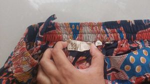 Taavi Kalamkari Print Ethnic Skirt