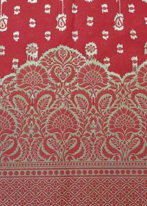 Banarasi Red Buti Saree 💜