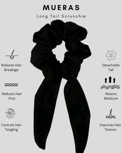 Solid red hair tie scrunchie ♥️