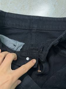 grunge Wide Leg Black Jeans🖤