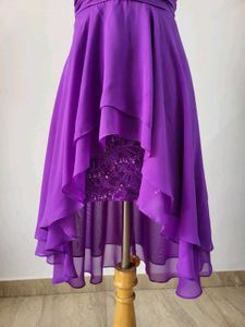 Purple Party Dress