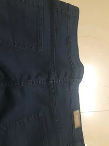 Navy Blue colour jeans of men