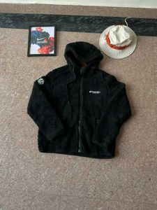 Cozy Black Fleece Jacket