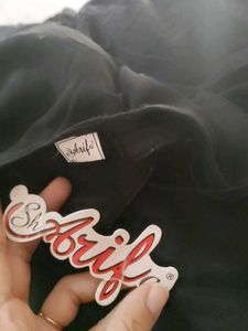 Elegant Black Embroidered Dress