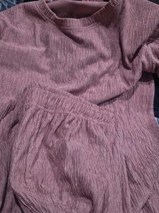 Mauve Two-Piece Co-ord Set