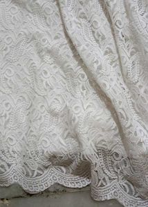 Elegant White Lace Dress