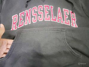 Retro Backprint Y2K Rensselaer Hoodie