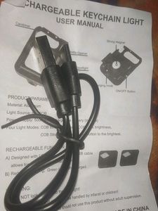 Rechargeable Keychain Light