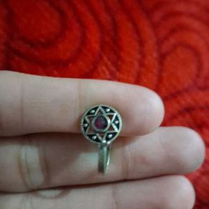 Vintage desi punk Silver Nose Pins - Set of 4