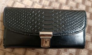 Black Snakeskin Wallet