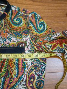 Paisley Print Blouse from ZARA
