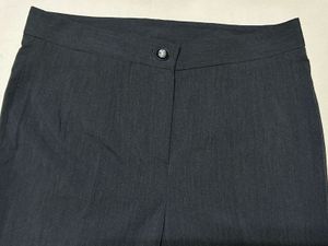 Slim Fit Grey Trousers Women