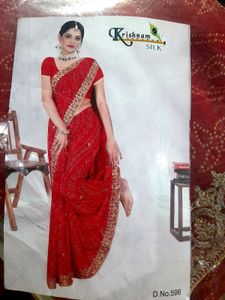 New Chunrai/jaipuri Saree For Women