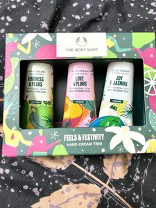 The Body Shop Palms Hand Cream Trio Gift Set