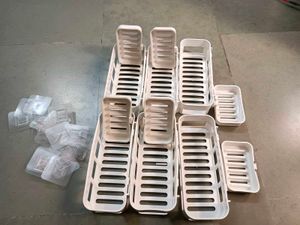 (Pack Of 12) Self Adhesive White Bathroom Organize