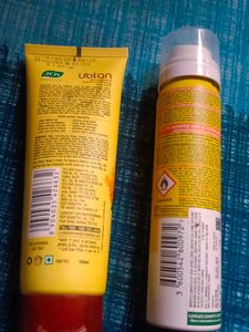 Joy ubtan face wash ,Garnier mist Sunscreen