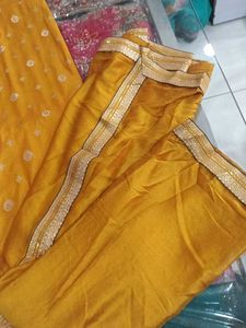 Yellow Dress Material