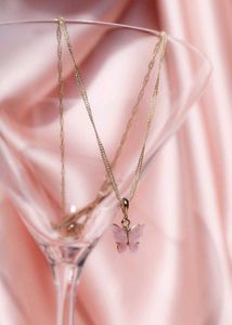 Butterfly Pendant Necklace