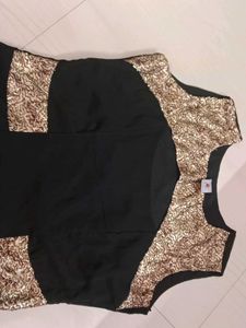 Black Long One Piece Dress
