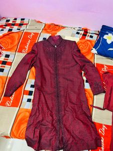 Blue Sherwani,red Maroon Sharwani