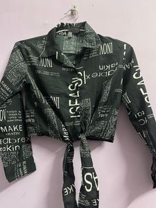 Magazine Printed Top