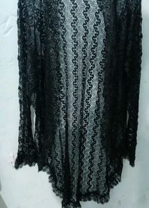 Elegant Black Lace Top