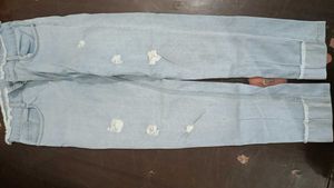Frayed Denim Shorts