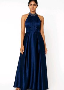 Navy Blue Formal Gown