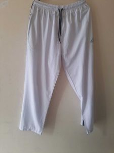 Adidas White Track Pants