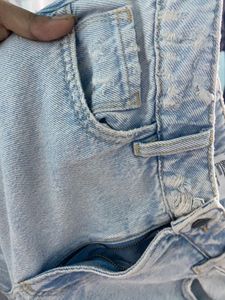 Women Cargo Denim Jeans