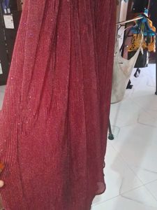 Burgundy Sparkle Dress