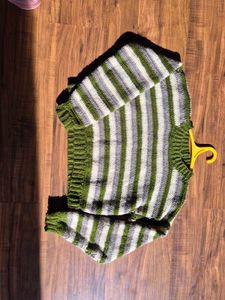 Striped Knit Sweater