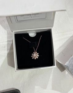 Rose Gold Flower Pendant
