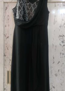 Elegant Sequence Black Dress By Latin Quarters