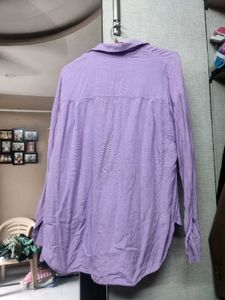 Lavender Oversized Shirt