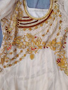 Gown New Full Embroidery Work