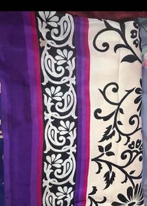 4 Combo Satin Crepe Soft  Saree