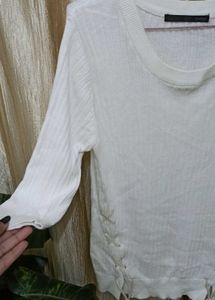 Cream Knit Sweater