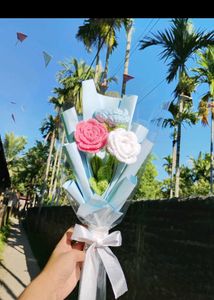 crochet Rose bouquet 💐