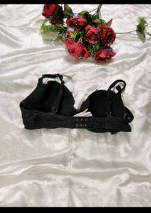 Black Lace Bra