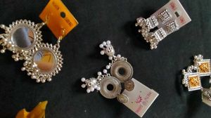 Beautiful Navratri special oxide earrings 😍 Only
