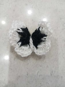 Handmade Crochet Butterfly Keychain