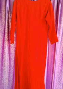 Red Kurta Suit Set