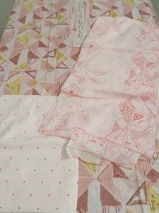 Pure Cotton Unstitched Salwar Suit Fabric