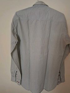 Link Wood Plaid Button-Down Shirt