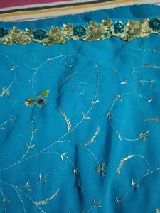 Beautiful Blue Dupatta