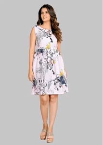 Floral Print Mini Dress