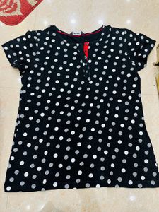 Polka Dot Tshirt Women