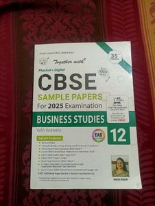 CBSE Business Studies 2025 Sample Papers