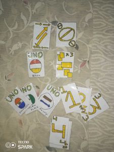 UNO. FLAG CARDS.